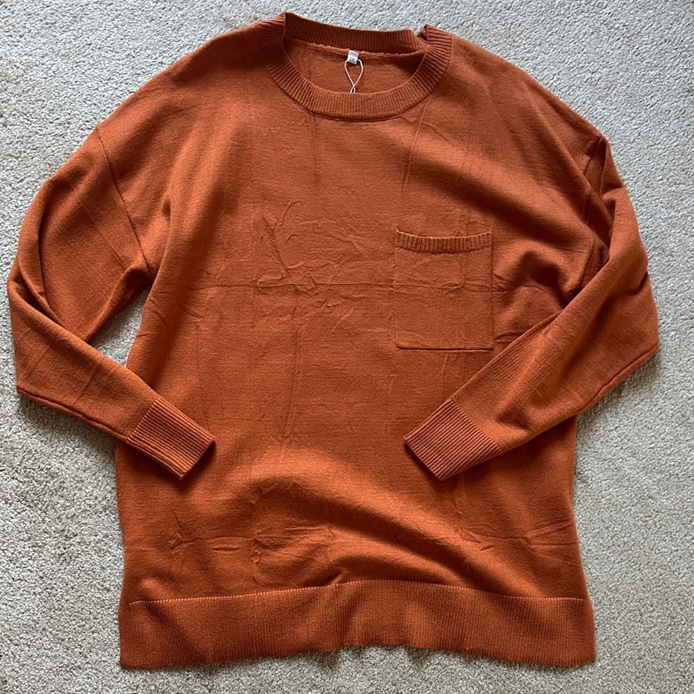 Women’s Orange Sweater